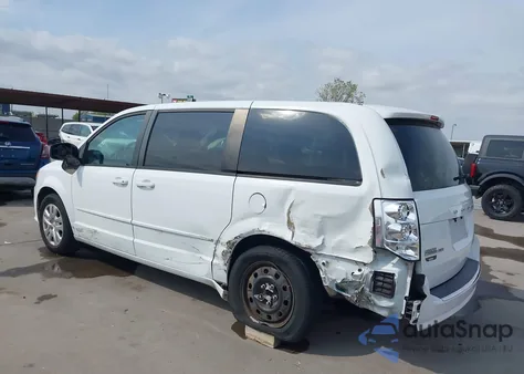 2017 Dodge Grand Caravan Se from USA, damaged, VIN 2C4RDGBG8HR655829